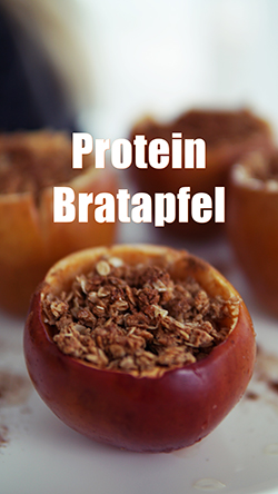 Protein Bratapfel